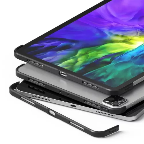 iPad Pro 11'' 2020 / iPad Pro 11'' 2018 fekete Ringke Frame Shield ön-8809758109612 7 kép