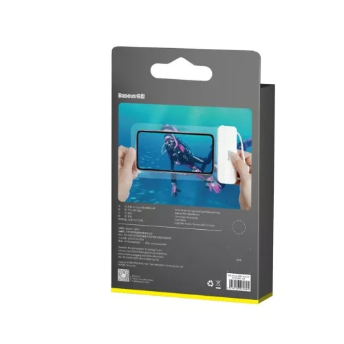 Baseus vízálló telefontok IPX8 7,2' fehér (ACFSD-D02)-6953156220805 8 kép