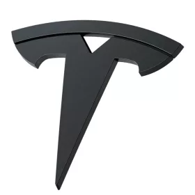 Spigen Tesla Front Emblem Logo Full Cover fekete – Tesla Model 3 202-8809971233996 1 kép