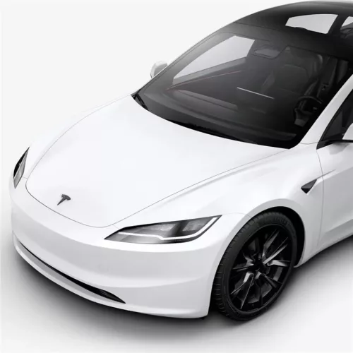 Spigen Tesla Front Emblem Logo Full Cover fekete – Tesla Model 3 202-8809971233996 8 kép