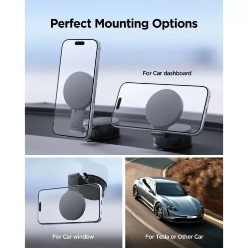 Spigen MFT35-1 MagSafe mágneses autós telefontartó műszerfalra és-8800337247923 4 kép