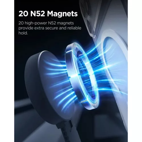 Spigen MFT35-1 MagSafe mágneses autós telefontartó műszerfalra és-8800337247923 9 kép