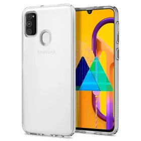 Spigen Liquid Crystal tok Samsung M21 Crystal Clear-8809685623502 2 kép