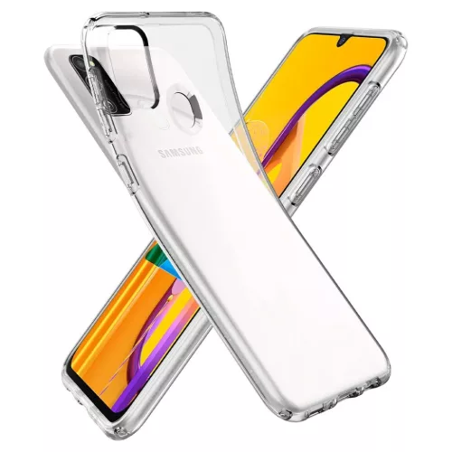 Spigen Liquid Crystal tok Samsung M21 Crystal Clear-8809685623502 4 kép