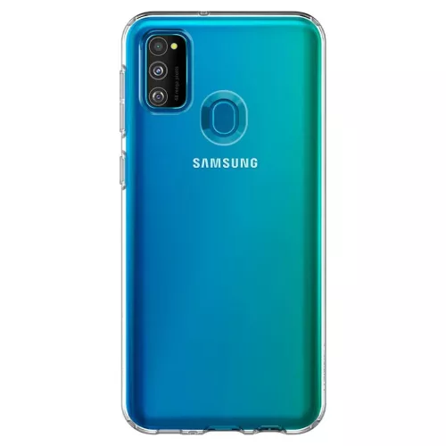 Spigen Liquid Crystal tok Samsung M21 Crystal Clear-8809685623502 6 kép