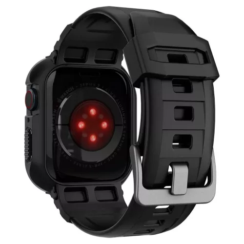 Apple Watch 4 / 5 / 6 / 7 / 8 / SE (40 / 41 mm) Spigen Rugged Armor Pr-8809685624080 5 kép
