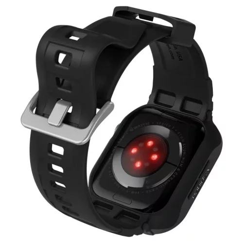 Apple Watch 4 / 5 / 6 / 7 / 8 / SE (40 / 41 mm) Spigen Rugged Armor Pr-8809685624080 7 kép