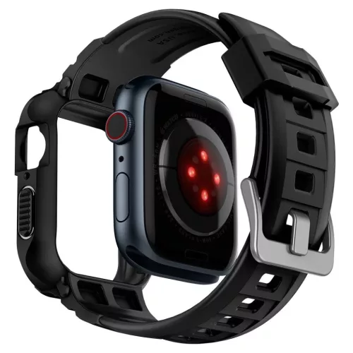 Apple Watch 4 / 5 / 6 / 7 / 8 / SE (40 / 41 mm) Spigen Rugged Armor Pr-8809685624080 8 kép