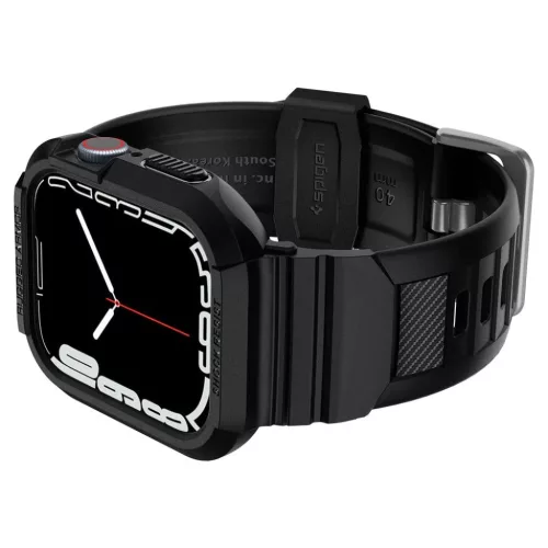 Apple Watch 4 / 5 / 6 / 7 / 8 / SE (40 / 41 mm) Spigen Rugged Armor Pr-8809685624080 10 kép