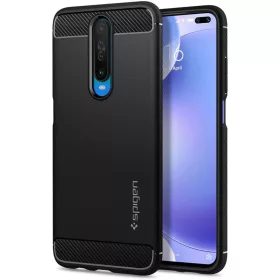 Xiaomi Pocophone X2/Redmi K30 matt fekete tok Spigen Rugged Armor-8809685625605 1 kép