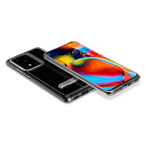 Spigen Ultra Hybrid 'S' tok Samsung S20 Ultra crystal clear-8809685625780 6 kép