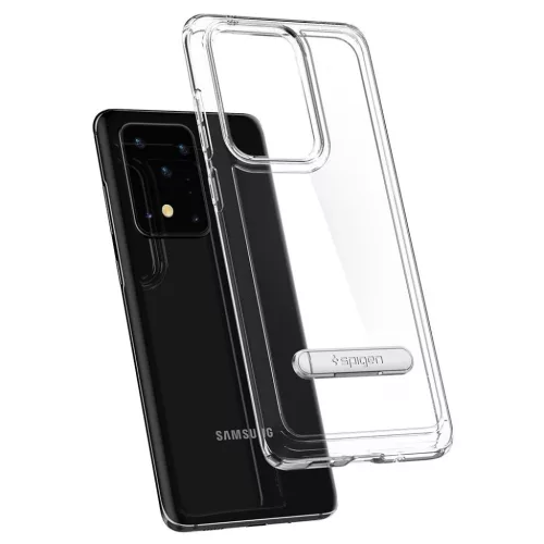 Spigen Ultra Hybrid 'S' tok Samsung S20 Ultra crystal clear-8809685625780 7 kép