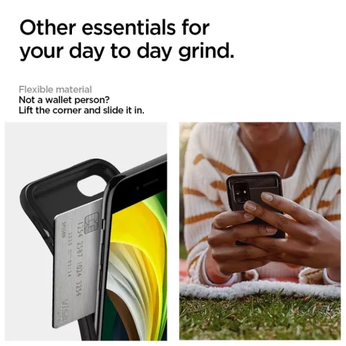 Samsung Galaxy M31s Spigen Rugged Armor tok matt fekete (ACS01459)-8809710754409 2 kép