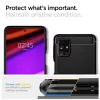 Samsung Galaxy M31s Spigen Rugged Armor tok matt fekete (ACS01459)-8809710754409 3 kép