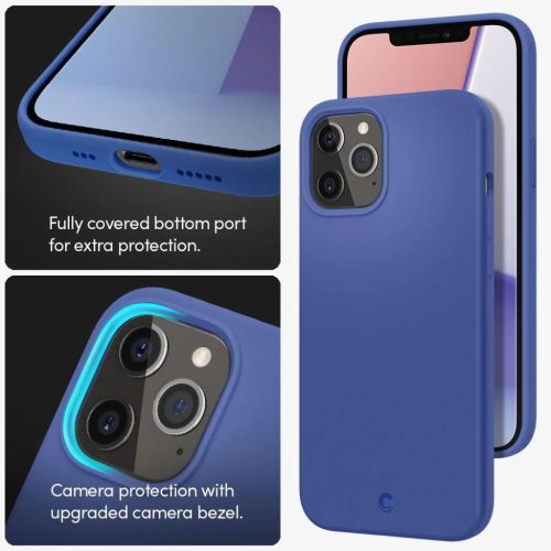 iPhone 12 Pro MAX Spigen Cyrill szilikon tok kék (ACS01654)-8809710756175 10 kép