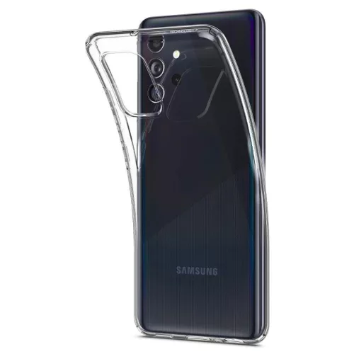 Samsung A72 Crystal Clear áttetsző tok Spigen Liquid Crystal (ACS023-8809756641862 5 kép