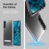 Samsung S21+ Plus Spigen hybrid ''S'' tok kihajtható támasszal Cryst-8809756642371 3 kép