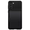 Samsung S21+ Plus Spigen Slim Armor CS tok fekete (ACS02393)-8809756642418 2 kép
