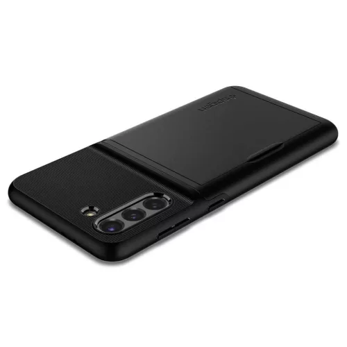 Samsung S21+ Plus Spigen Slim Armor CS tok fekete (ACS02393)-8809756642418 8 kép