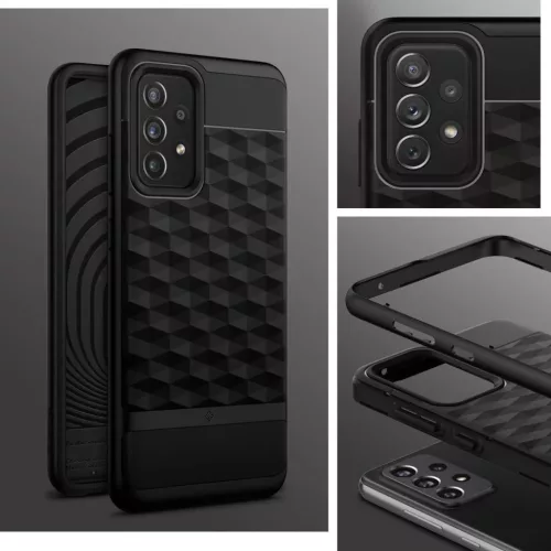 Caseology Parallax tok Samsung A72 Matt fekete-819617028815 1 kép