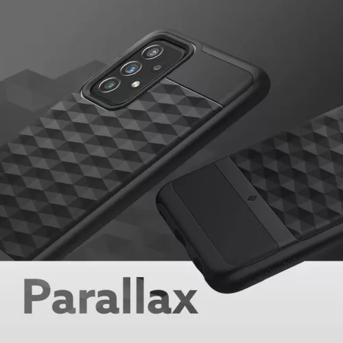 Caseology Parallax tok Samsung A72 Matt fekete-819617028815 9 kép
