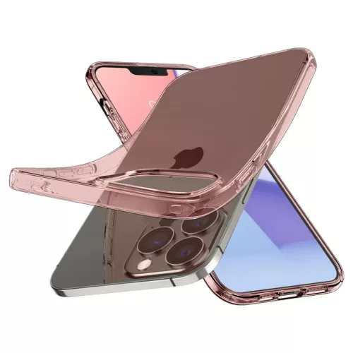 iPhone 13 Pro Max Spigen Crystal Flex tok Rose Crystal (ACS03241)-8809756649882 3 kép