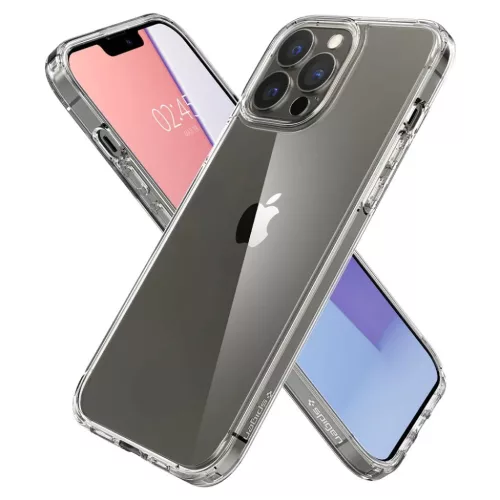 iPhone 13 Pro Spigen Ultra Hybrid tok Crystal Clear-8809811850093 6 kép
