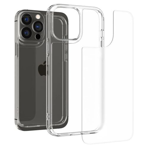 iPhone 13 Pro Spigen Quartz Hybrid tok Matt Clear (ACS03272)-8809811850208 3 kép
