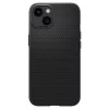 iPhone 13 mini Spigen Liquid Air flexibilis TPU gél tok matt fekete-8809811850635 4 kép