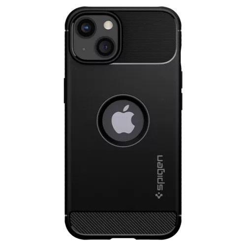 iPhone 13 Spigen Rugged Armor tok matt fekete-8809811852165 1 kép