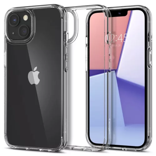 iPhone 13 Spigen Ultra Hybrid tok Crystal Clear-8809811852202 7 kép
