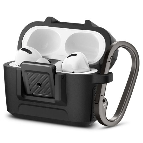 Airpods Pro 1/2 Spigen Lock Fit tok matt fekete (ACS04755)-8809811862881 16 kép