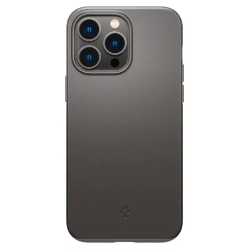 iPhone 14 Pro Max Spigen Thin Fit ultravékony tok Gunmetal (ACS04767)-8809811863000 7 kép