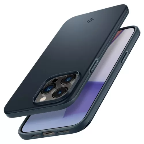 iPhone 14 Pro Max Spigen Thin Fit ultravékony tok Metal Slate (ACS047-8809811863017 7 kép