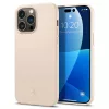iPhone 14 Pro Max Spigen Thin Fit ultravékony tok homokszínű (ACS04-8809811863031 2 kép