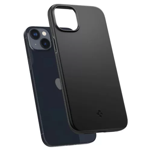 iPhone 14 Plus Spigen Thin Fit ultravékony tok fekete (ACS04773)-8809811863062 2 kép