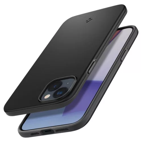 iPhone 14 Plus Spigen Thin Fit ultravékony tok fekete (ACS04773)-8809811863062 6 kép