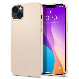 iPhone 14 Plus Spigen Thin Fit ultravékony tok homokszínű (ACS04778-8809811863116 4 kép