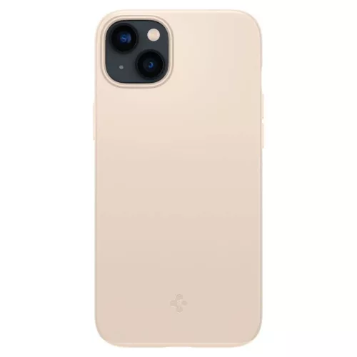 iPhone 14 Plus Spigen Thin Fit ultravékony tok homokszínű (ACS04778-8809811863116 5 kép