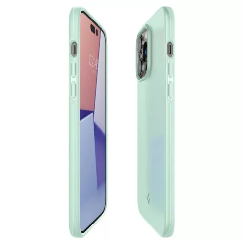 iPhone 14 Pro Spigen Thin Fit ultravékony tok menta (ACS04784)-8809811863178 5 kép