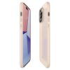 iPhone 14 Pro Spigen Thin Fit ultravékony tok homokszínű (ACS04785)-8809811863185 6 kép