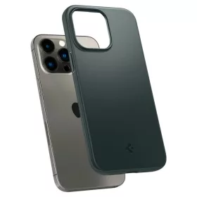 iPhone 14 Pro Spigen Thin Fit ultravékony tok Abyss zöld (ACS04786)-8809811863192 1 kép