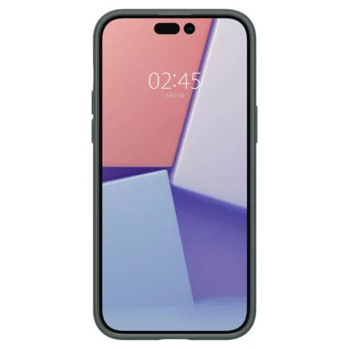iPhone 14 Pro Spigen Thin Fit ultravékony tok Abyss zöld (ACS04786)-8809811863192 2 kép