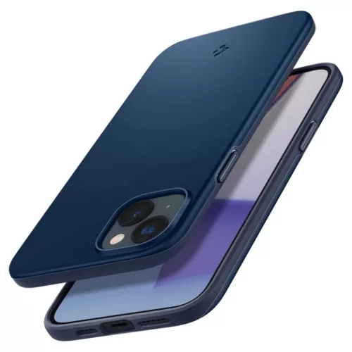 iPhone 14 Spigen Thin Fit ultravékony tok tengerészkék (ACS04790)-8809811863239 5 kép