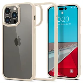 iPhone 14 Pro Max Spigen Ultra Hybrid tok homokszínű (ACS04819)-8809811863505 9 kép