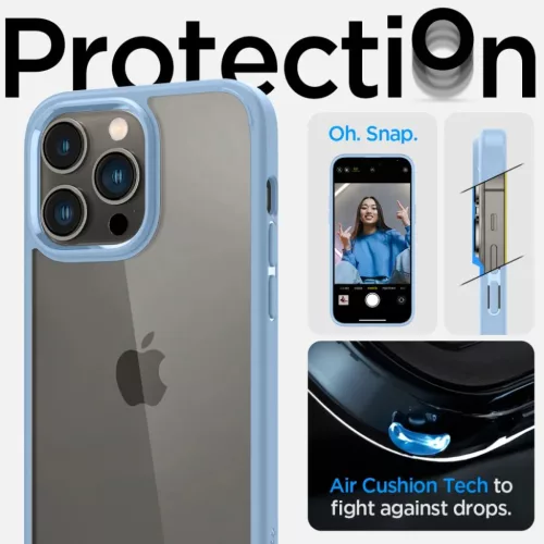 iPhone 14 Pro Max Spigen Ultra Hybrid tok Sierra kék (ACS04820)-8809811863512 10 kép