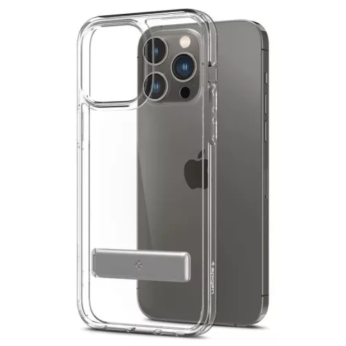 iPhone 14 Pro Max Spigen Ultra Hybrid ''S'' tok Crystal Clear (ACS0482-8809811863604 7 kép