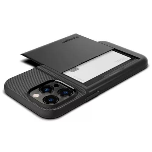 iPhone 14 Pro Max Spigen Slim Armor CS tok fekete (ACS04835)-8809811863666 5 kép