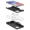iPhone 14 Pro Max Spigen Silicone Fit MagSafe-kompatibilis tok fekete -8809811863772 9 kép