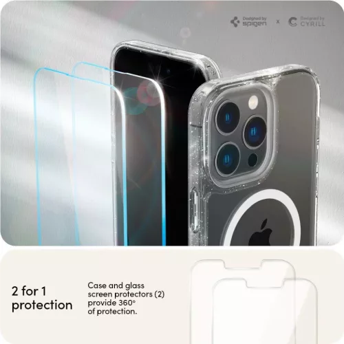 iPhone 14 Pro Max Spigen Cyrill Shine MagSafe-kompatibilis Glitter Cle-8809811863888 5 kép